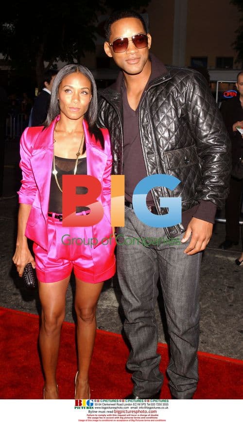 Jada Pinkett-Smith and Will Smith at 'The Kingdom' Premiere