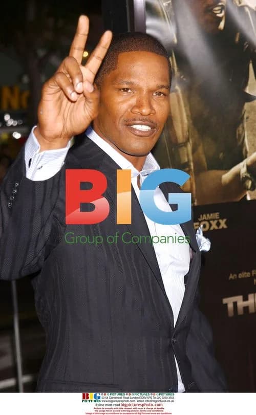 Jamie Foxx at 'The Kingdom' Premiere