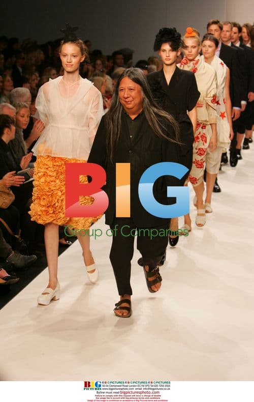 Models at John Rocha Fashion Show