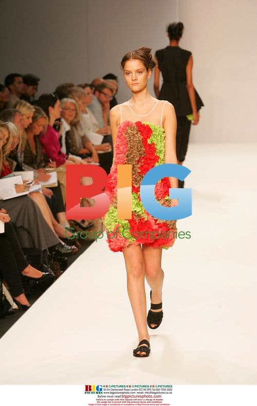 Models at John Rocha Fashion Show