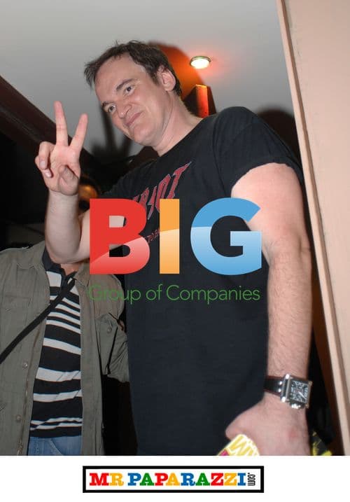 Quentin Tarrantino at Party in London