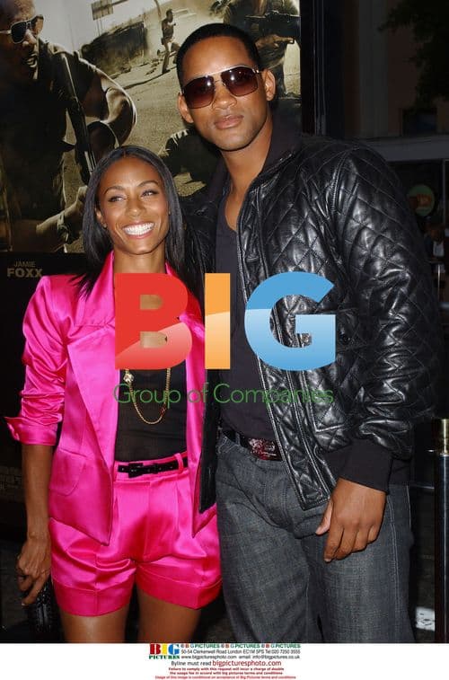 Will Smith and Jada Pinkett Smith at "The Kingdom" Premiere