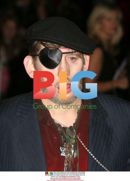 Shane McGowan at V&A 'Golden Age of Couture' Gala