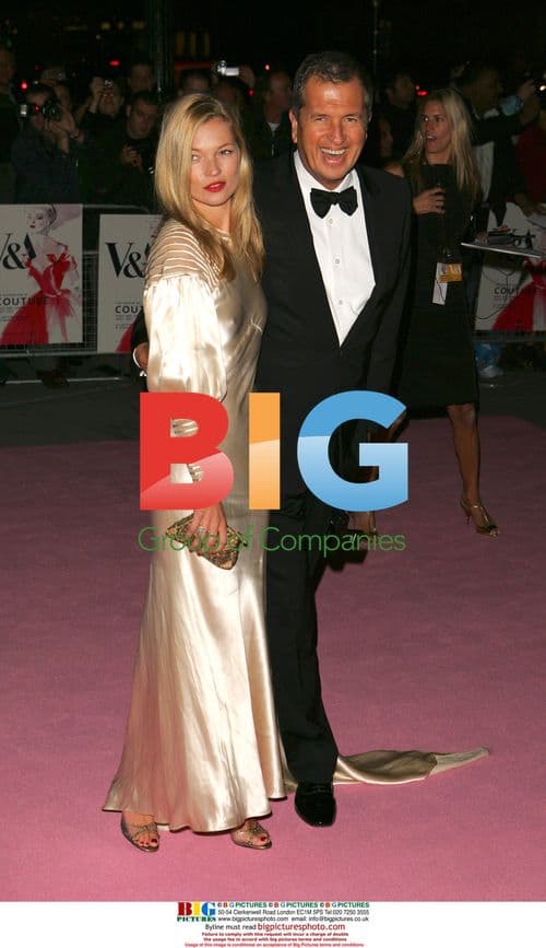 Kate Moss & Mario Testino at V&A Gala