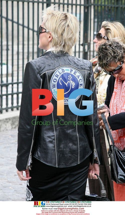 Sharon Stone in Paris with Friends