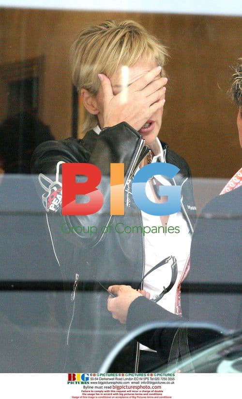 Sharon Stone enjoys Paris with friends