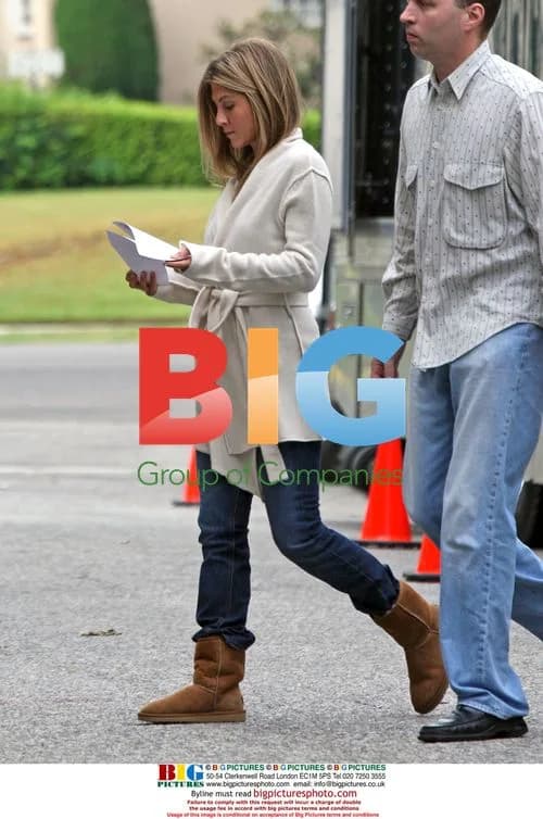 Jennifer Aniston on the Set of 'He's Just Not That Into You'