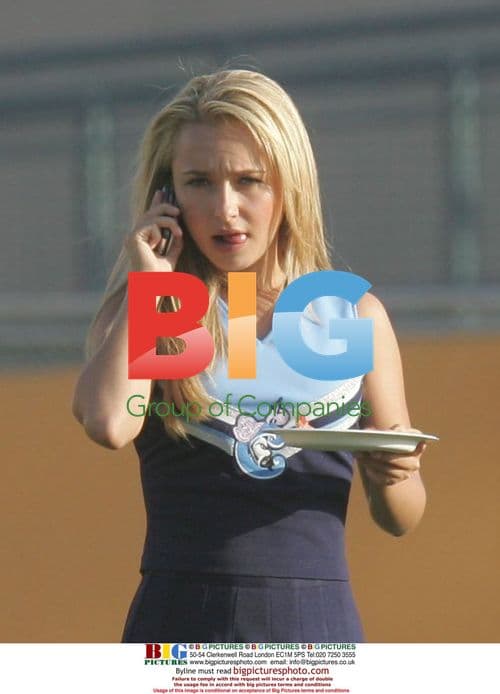 Hayden Panettiere films "Heroes"