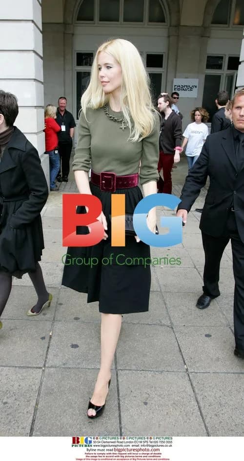 Claudia Schiffer at Fashion Fringe Show