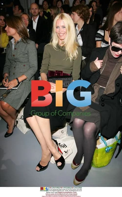 Claudia Schiffer at Fashion Fringe 2007