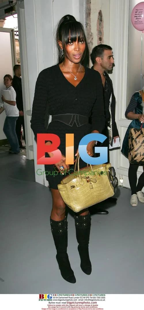 Naomi Campbell at Fashion Fringe Show, London 2007