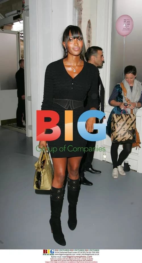 Naomi Campbell at Fashion Fringe show