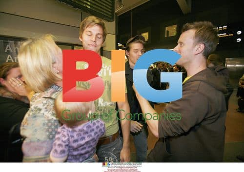 Plane crash survivors greeted at airport