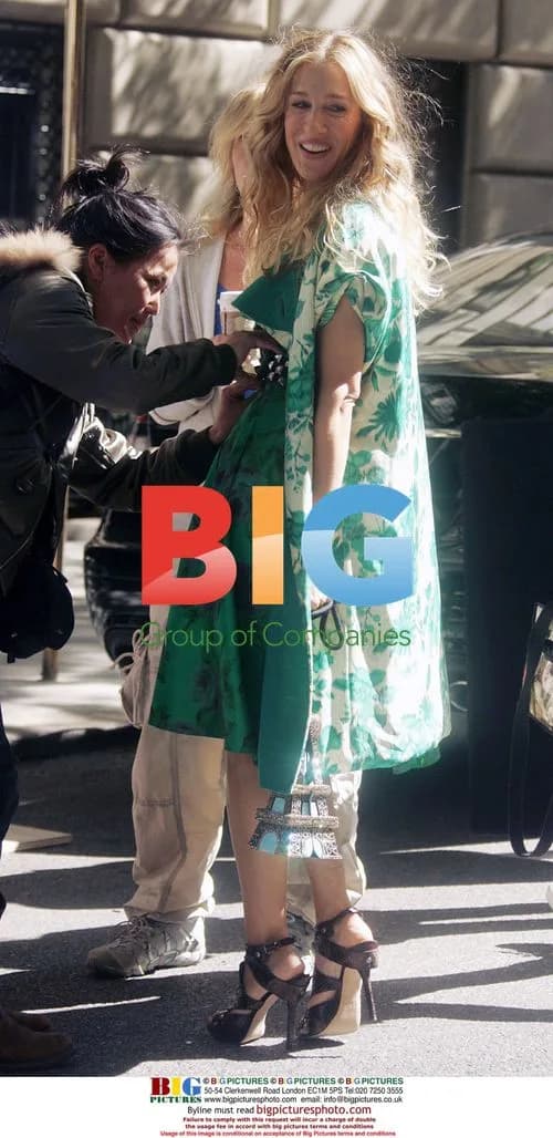 Sarah Jessica Parker on 'Sex and the City' set