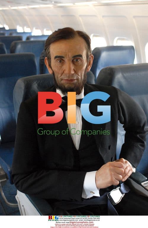Abraham Lincoln Wax Figure on Plane