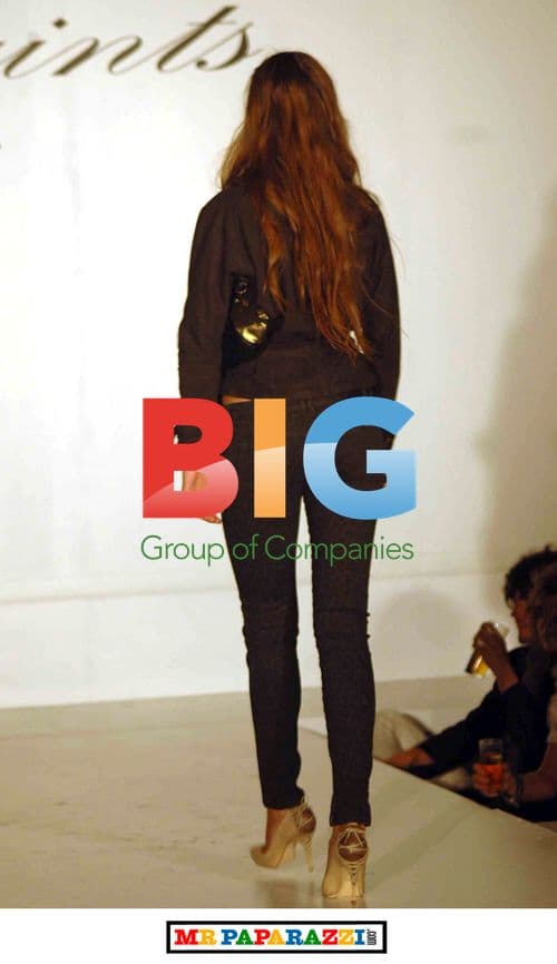 Amber Le Bon's Catwalk Debut at Merchant City Festival