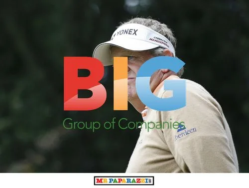Colin Montgomerie at Pro AM Golf Tournament