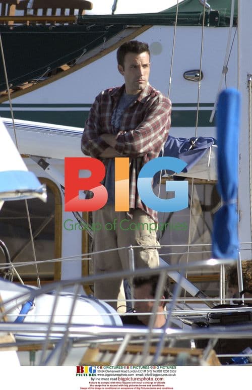 Ben Affleck on Set of "He's Just Not That Into You"