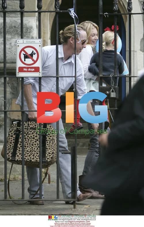 Kate Moss Leaving Children's Party