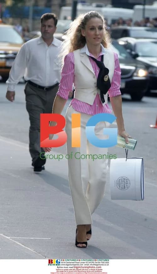 Sarah Jessica Parker on 'Sex and the City' set