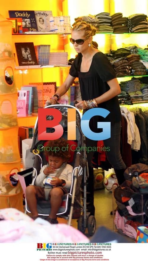 Heidi Klum and Sons Shopping