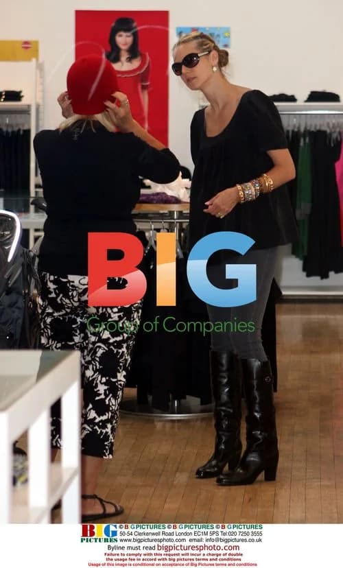 Heidi Klum and Sons Shopping on Melrose