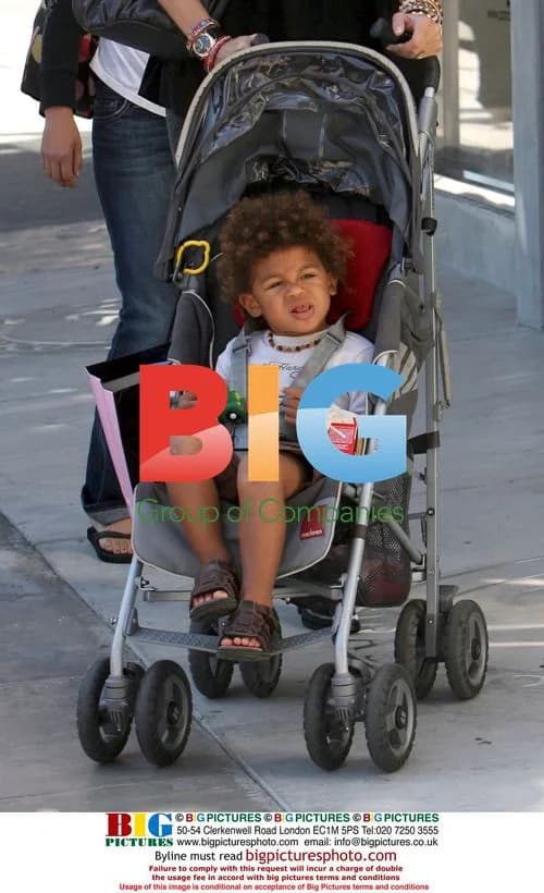 Heidi Klum with Sons Shopping on Melrose