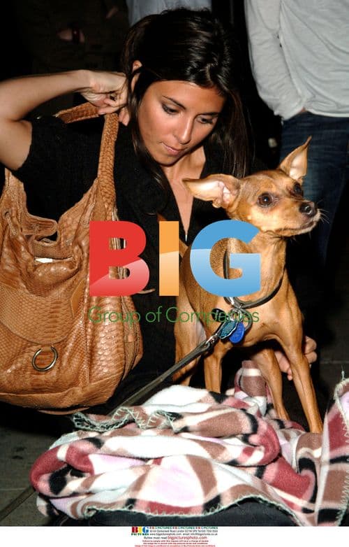 Jamie Lynn Sigler with Cute Pooch
