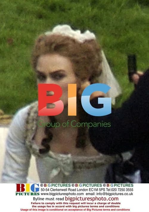 Keira Knightley on set of 'The Duchess'