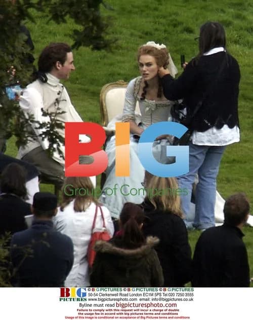 Keira Knightley on set of 'The Duchess'