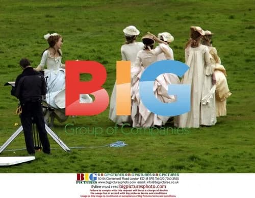 Keira Knightley on set of 'The Duchess'