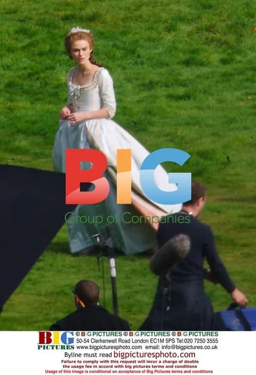 Keira Knightley on set of 'The Duchess'