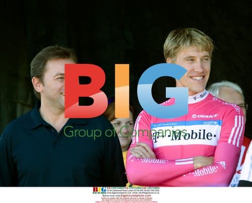 Axel Merckx and Lance Armstrong at Tour de Courage