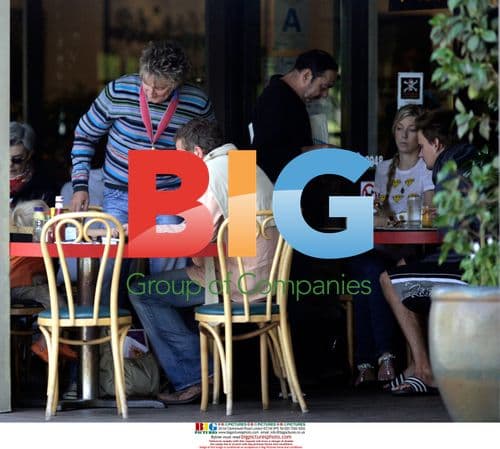 Rod Stewart Shows Off CBE Medal at Brunch