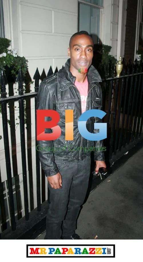 Simon Webbe Outside Mahiki Nightclub