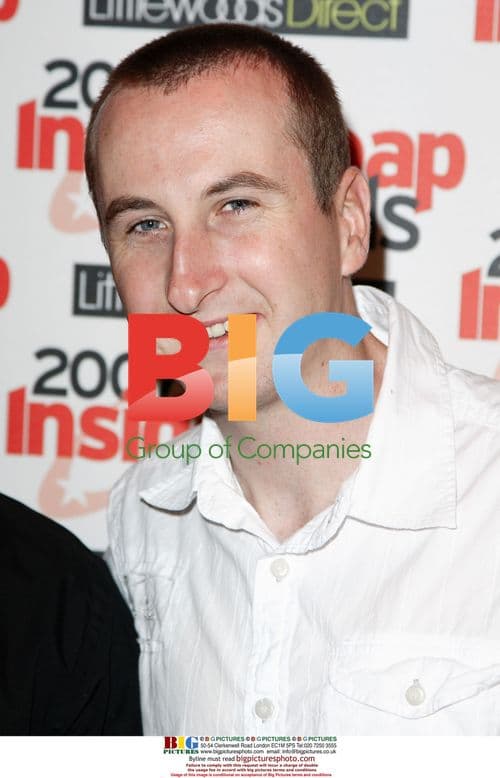Andrew Whyment at Inside Soap Awards 2007