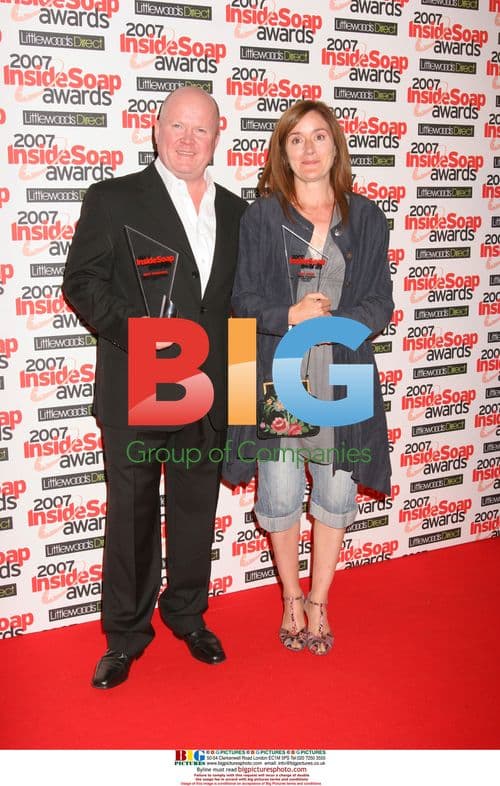 Best Storyline and Best Bitch Awards at Inside Soap 2007