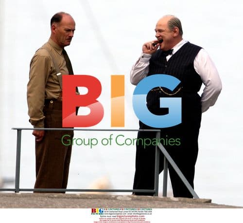 Brendan Gleeson Filming WWII Churchill Biopic