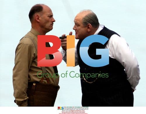 Brendan Gleeson Filming 'Churchill at War'