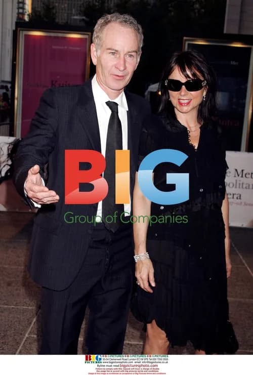JOHN MCENROE and PATTY SMYTH at Metropolitan Opera Gala