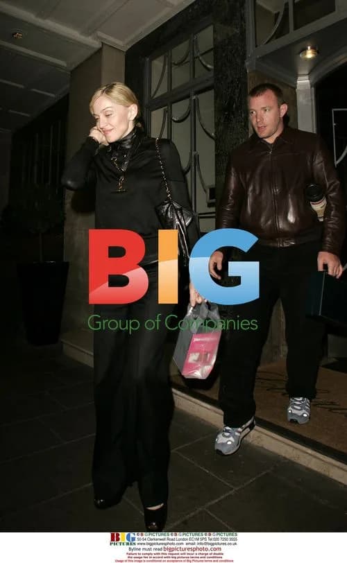Madonna Leaving Claridges with Guy Ritchie