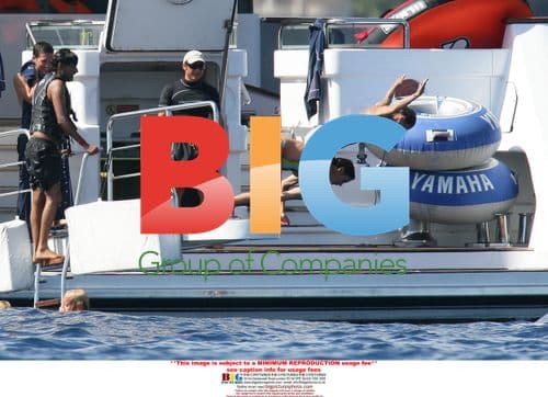 Kate Moss Topless in the Mediterranean