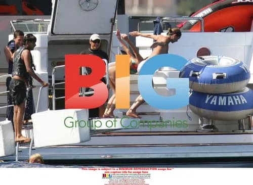 Kate Moss Relaxes in Mediterranean