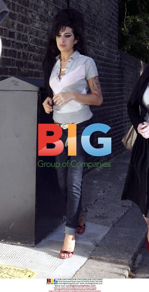 Amy Winehouse Seen Out in London