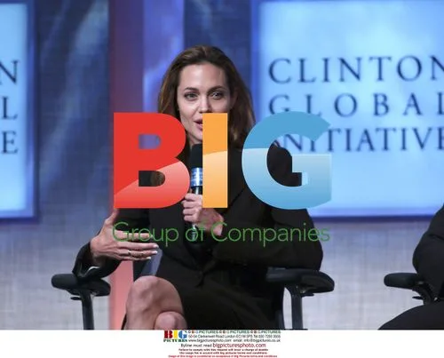 Angelina Jolie at Clinton Global Initiative
