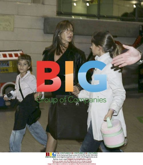 Jose Mourinho Family Arriving at Lisbon Airport