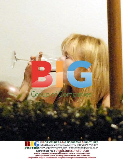 Actress Rebecca De Mornay Eating Out in Rome