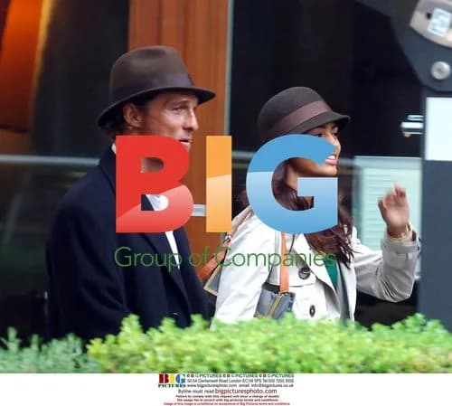 Matthew McConaughey and Camila Alves in Italy