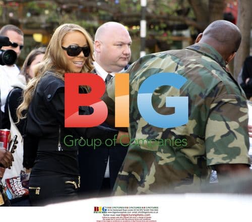 Mariah Carey Causes Chaos in Covent Garden