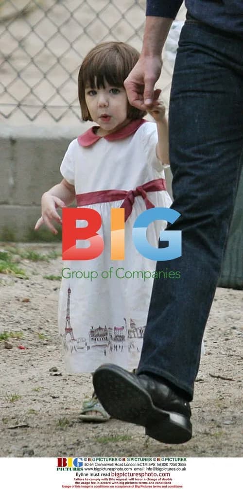 Tom Cruise and Suri at LA Park